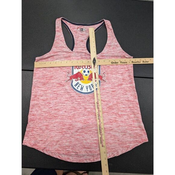 New Era New York Red Bulls Vintage Tank Top Primary Logo WHT - Picture 5 of 5